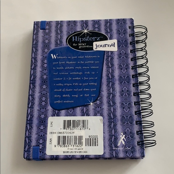 4/$30 Hipsterz Dream Journal Notebook - Picture 2 of 5
